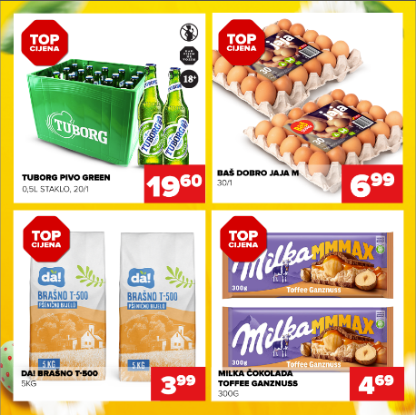 Vaskršnja akcija Đurić supermarketa od 07.04. do 12.04. Vaskršnja akcija Đurić supermarketa od 07.04. do 12.04.